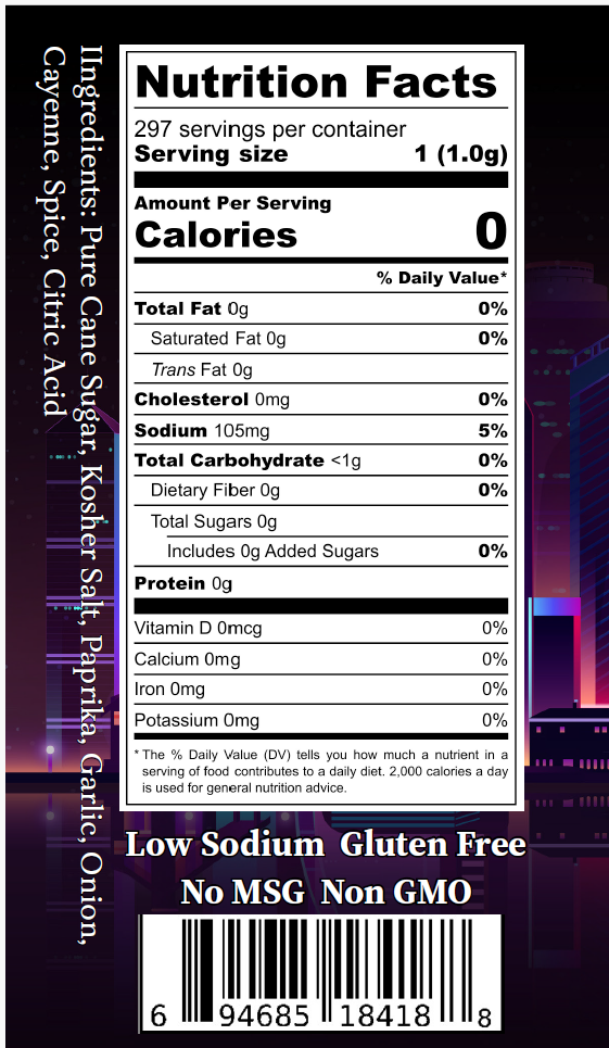 T5sBBQ Night Moves Sweet Heat BBQ Rub 10.5oz - Image 2