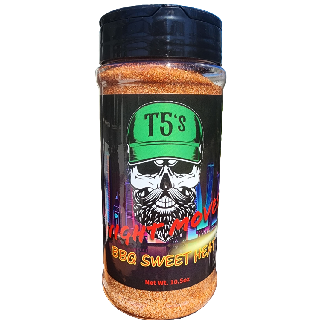 T5sBBQ Night Moves Sweet Heat BBQ Rub 10.5oz