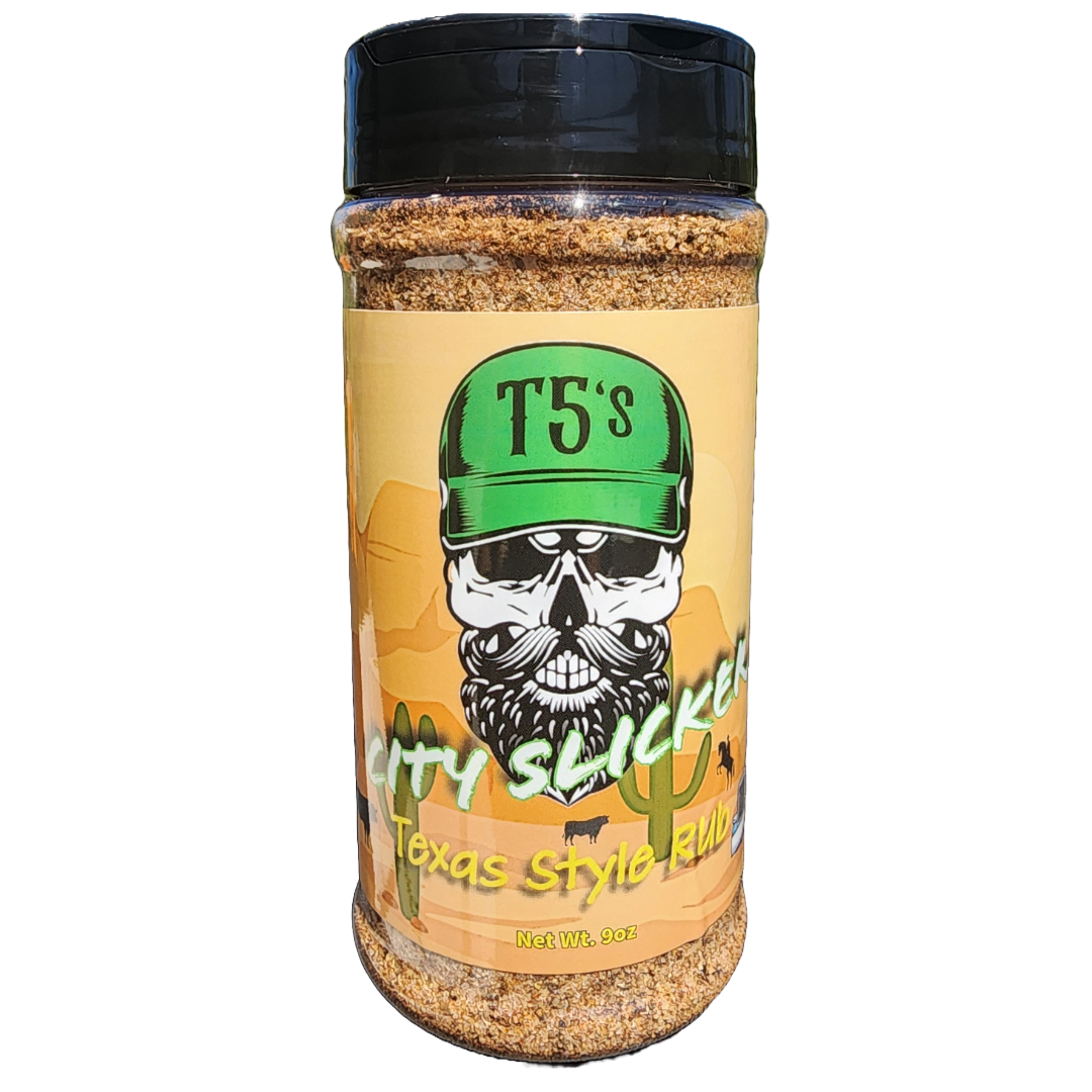 T5sBBQ City Slicker Texas Style BBQ Rub 9oz